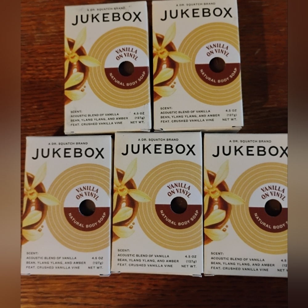 Jukebox Natural Body Soap Set